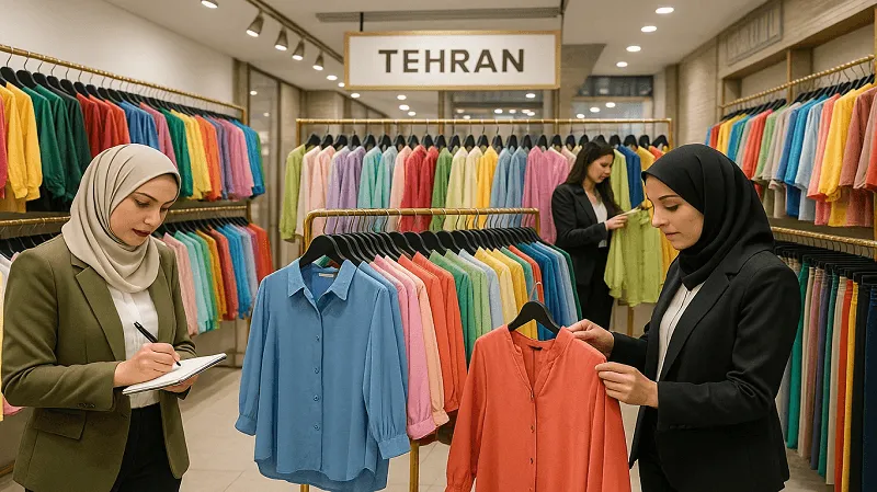 تصویر خرید عمده لباس زنانه در تهران؛ راهنمای کامل خریداران عمده