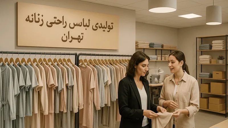 تصویر خرید عمده لباس راحتی زنانه از تولیدی های تهران - راهنمای کاربردی تأمین مستقیم