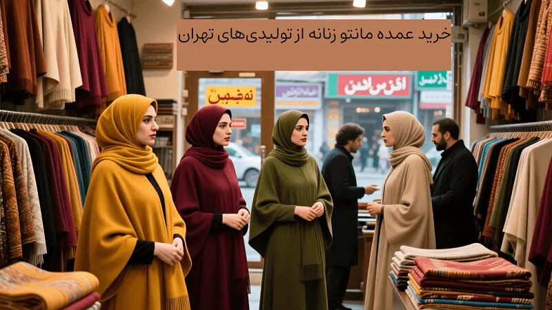 تصویر خرید عمده مانتو زنانه از تولیدی های تهران راهنمای فصل پاییز برای بوتیک داران