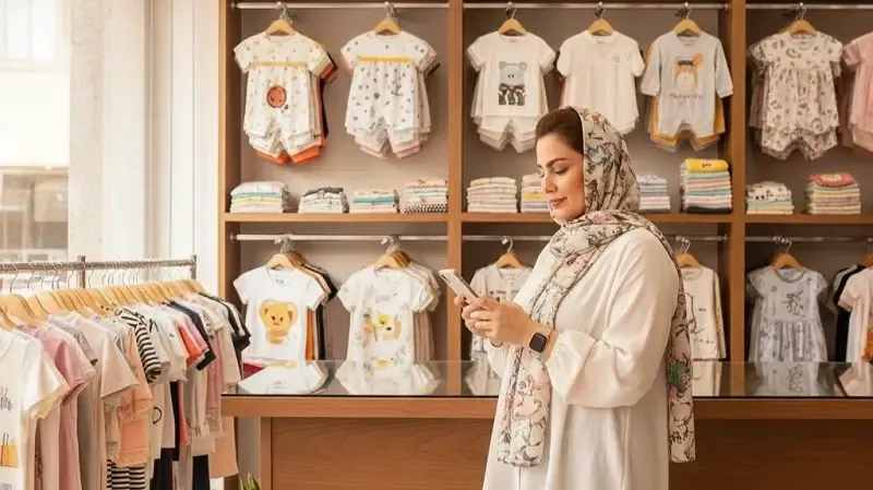 تصویر خرید عمده لباس بچگانه پاییزی و زمستانی از تولیدی های تهران