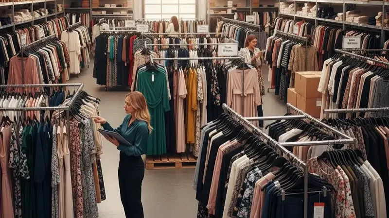 تصویر قیمت خرید عمده لباس زنانه چقدر است؟