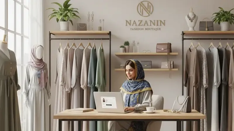 تصویر راهنمای کامل راه اندازی آنلاین شاپ لباس زنانه؛ بررسی مزایا، چالش ها و مراحل شروع فروش اینترنتی پوشاک زنانه