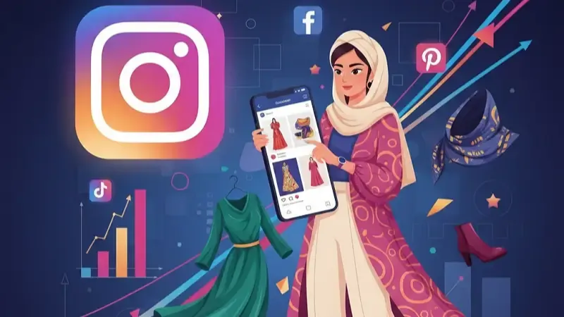 تصویر بهترین روش های بازاریابی اینستاگرام برای فروش لباس - استراتژی های افزایش فروش پوشاک