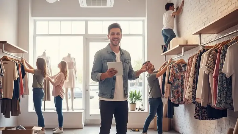 تصویر چگونه مغازه لباس موفقی راه بیندازیم؛ از ایده تا اجرا (ویژه مبتدیان)